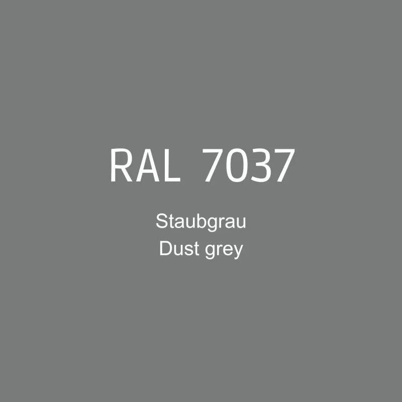 RAL 7037 Staubgrau Pulverbeschichtung