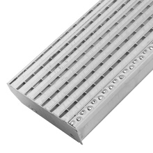 Barfußrost-Stufe 305x1000mm - Feuerverzinkt