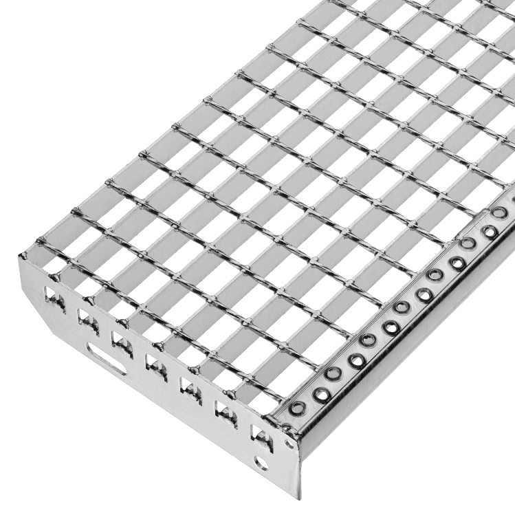 Schweißpressrost-Stufe 1200 x 240 mm (1.Maß = TS-Maß)